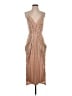 BCBGeneration Stripes Tan Cocktail Dress Size XS - photo 1