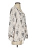 Odd Molly Silver 3/4 Sleeve Blouse Size (2) - photo 4