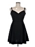 Mi ami Solid Black Cocktail Dress Size M - photo 1