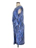 Dana Buchman Graphic Blue Casual Dress Size 0X - photo 5