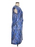 Dana Buchman Graphic Blue Casual Dress Size 0X - photo 4