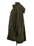 Via Spiga 100% Polyester Solid Green Raincoat Size M (petite) - photo 5