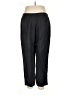 David N Solid Black Dress Pants Size 16 - photo 2