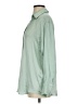 Zara 100% Polyester Solid Green Long Sleeve Blouse Size S - photo 6