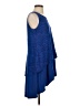Dennis by Dennis Basso Blue Cocktail Dress Size S - photo 4