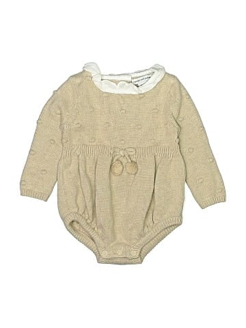 Cupcakes & Cashmere Long Sleeve Onesie (view 1)