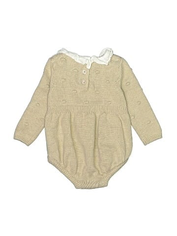 Cupcakes & Cashmere Long Sleeve Onesie (view 2)