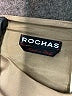 ROCHAS 100% Polyester Solid Brown Casual Dress Size M (estimated) - photo 7