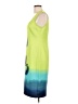 Bold Elements Tropical Green Cocktail Dress Size L - photo 5
