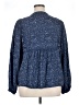 Old Navy Stars Blue Long Sleeve Blouse Size XL (tall) - photo 2