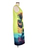 Bold Elements Tropical Green Cocktail Dress Size L - photo 4