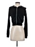 Unbranded Solid Black Zip Up Hoodie Size S - photo 1