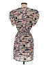 Peppermint 100% Polyester Print Tan Cocktail Dress Size S - photo 2