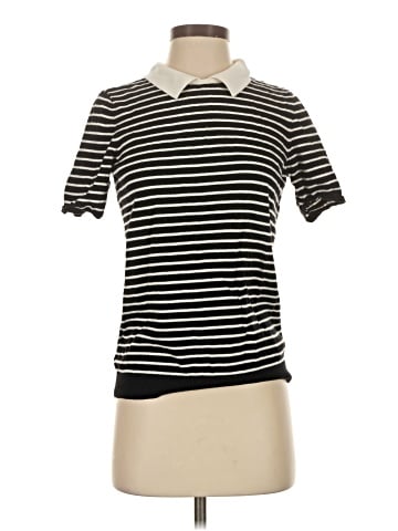 Ann Taylor LOFT Outlet Short Sleeve Turtleneck (view 1)