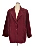 Jessica Holbrook Burgundy Blazer Size 1X - photo 1