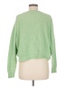 Cotton On Solid Green Pullover Sweater Size M - photo 2