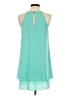 Fab'rik 100% Polyester Teal Sleeveless Blouse Size S - photo 2