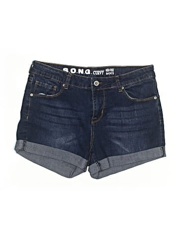 S.O.N.G. Denim Shorts (view 1)