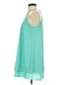 Fab'rik 100% Polyester Teal Sleeveless Blouse Size S - photo 5