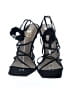 EGO Black Sandals Size 7 - photo 2