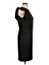 Calvin Klein Solid Black Cocktail Dress Size 12 - photo 4