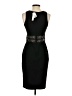 Aqua Graphic Black Cocktail Dress Size M - photo 2