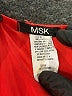 MSK 100% Polyester Color Block Orange Casual Dress Size XL - photo 7