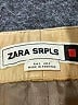 Zara SRPLS Color Block Tan Leather Skirt Size S - photo 4