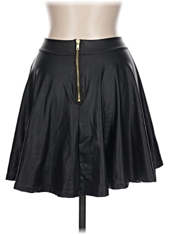 Cemi Ceri Faux Leather Skirt (view 2)