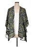 Catherines 100% Polyester Green Kimono Size 0X - 1X - photo 1