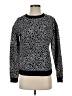 Assorted Brands Animal Print Black Pullover Sweater Size S - photo 1