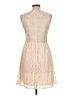 Pinky 100% Nylon Ivory Cocktail Dress Size L - photo 2