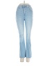 Express Hearts Blue Jeans Size 2 - photo 1