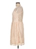 Pinky 100% Nylon Ivory Cocktail Dress Size L - photo 5