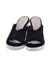 Stuart Weitzman Blue Black Sandals Size 9 1/2 - photo 2