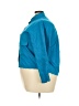 Schrotter Sacks Color Block Teal Blue 3/4 Sleeve Button-Down Shirt Size 5X - photo 5