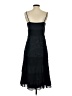 Ann Taylor 100% Polyester Black Cocktail Dress Size 4 - photo 2