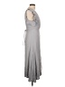 Storia 100% Polyester Gray Casual Dress Size L - photo 4