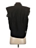 Marea by Liz Joy 100% Cotton Black Sleeveless Button-Down Shirt Size XS - photo 2
