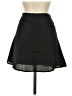 Unbranded Solid Black Casual Skirt Size XS - photo 1