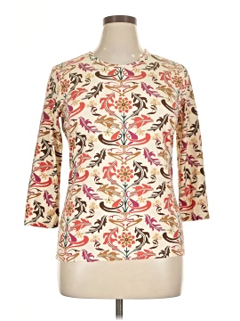 J. Mc Laughlin 3/4 Sleeve Blouse