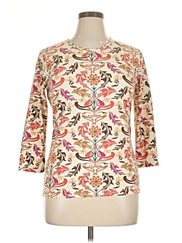J. McLaughlin 3/4 Sleeve Blouse (view 1)