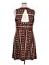 H&M Print Brown Casual Dress Size XL - photo 2