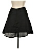 Unbranded Solid Black Casual Skirt Size XS - photo 2