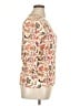 J. McLaughlin Ivory 3/4 Sleeve Blouse Size XL - photo 4