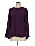 Chico's 100% Polyester Purple Long Sleeve Blouse Size Sm (0) - photo 1