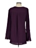 Chico's 100% Polyester Purple Long Sleeve Blouse Size Sm (0) - photo 2