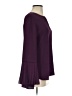 Chico's 100% Polyester Purple Long Sleeve Blouse Size Sm (0) - photo 4