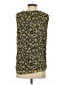 Vince Camuto 100% Polyester Gold Sleeveless Blouse Size S - photo 2
