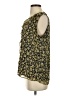 Vince Camuto 100% Polyester Gold Sleeveless Blouse Size S - photo 5